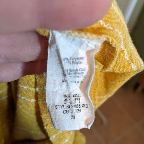 Anthropologie Blouse W5 Concepts Tie Front - Picture 4 of 6